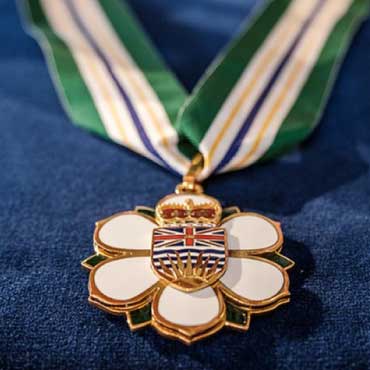 Order of British Columbia medal