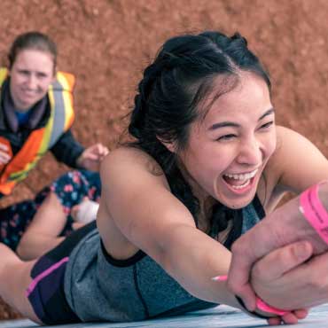 Participant at Storm the Wall