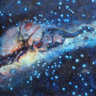 Illustration of the galaxy
