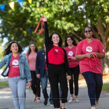 United Way Staff Laughing